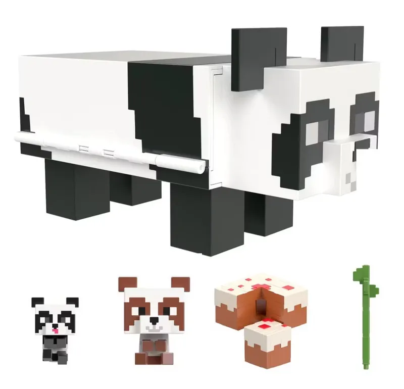Minecraft MOB Head Mini Panda Playset