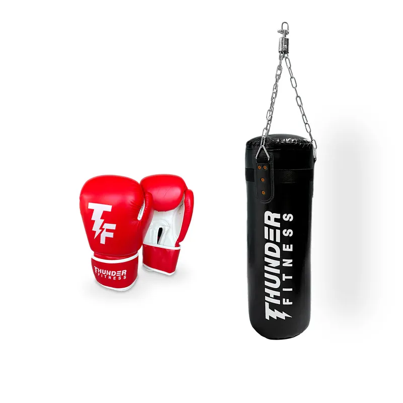 Boxningssäck & Boxhandskar Set För Barn (#0717)