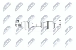 Drivaxel NTY NPW-ME-017