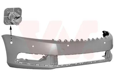 Stötfångare VAN WEZEL 5740576