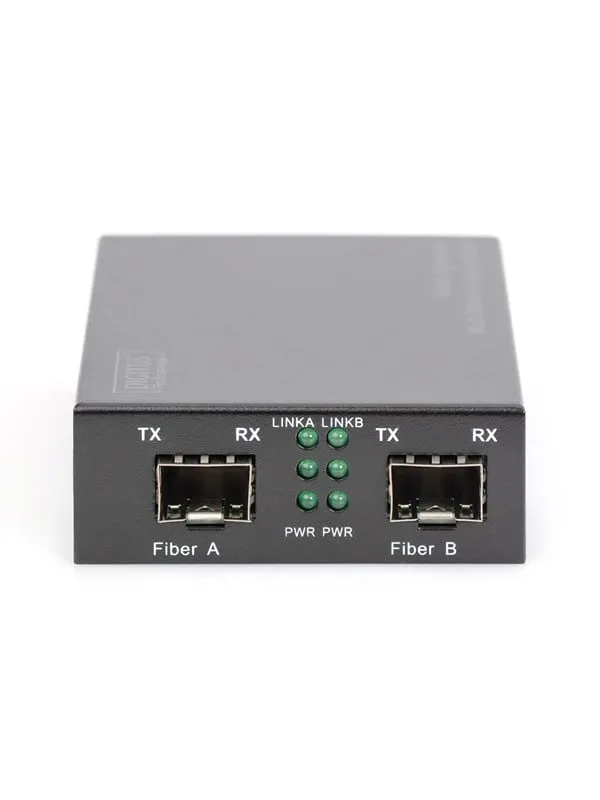 DIGITUS DN-82133 Gigabit Multimode/Singlemode Media Converter SFP
