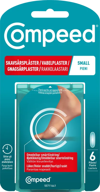 Compeed Skavsårsplåster Small 6 St (#6544)