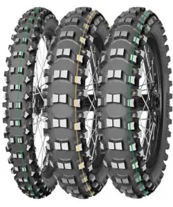 Mitas Terra Force-EX SM ( 120/90-18 TT 65R Bakhjul, Gummiblandning Super, gelb )