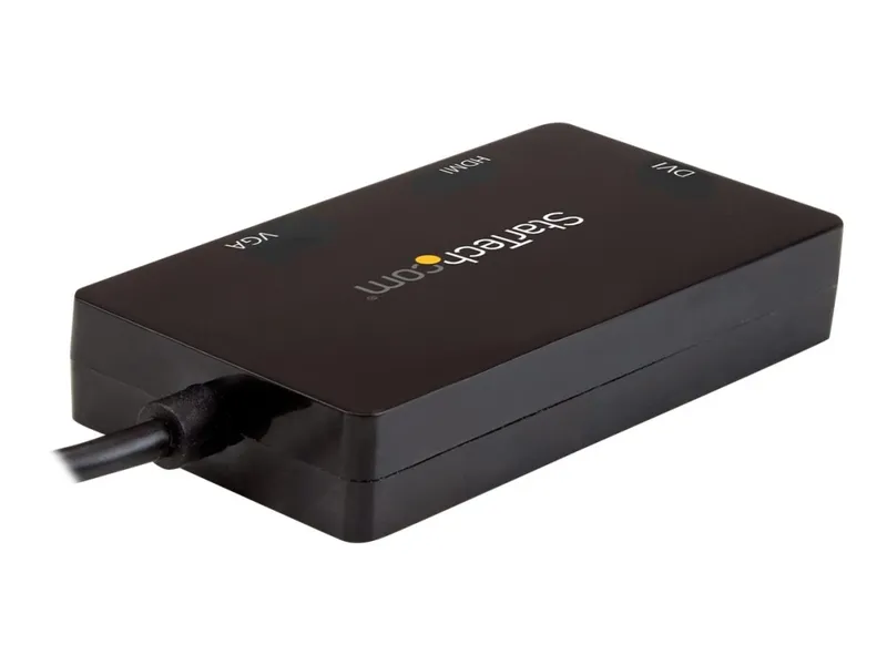 StarTech.com USB-C Multiport Adapter – 3-in-1 USB C to HDMI DVI or VGA – ekstern videoadapter
