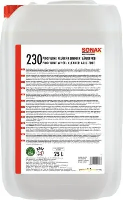 Fälgrengörare SONAX 02307050