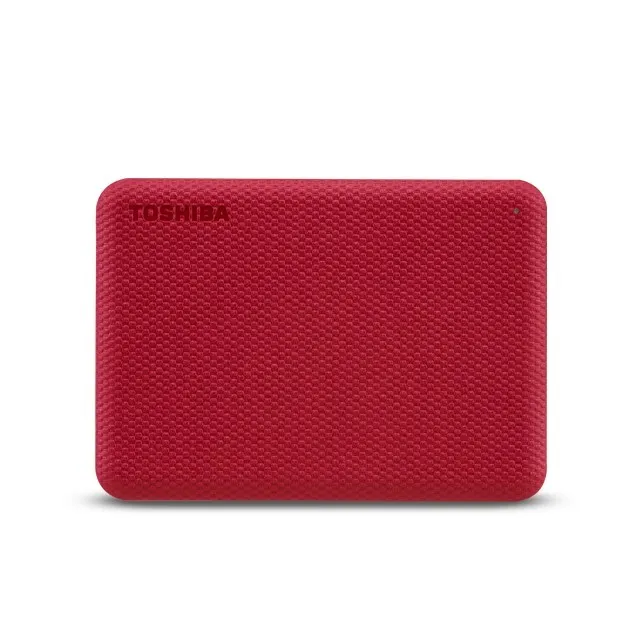Toshiba Canvio Advance - Extern Hårddisk - 4TB - Röd
