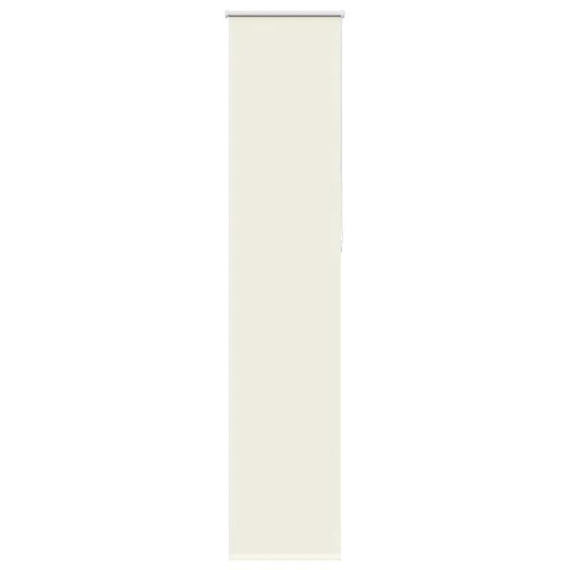 vidaXL Rullgardin mörkläggning naturvit 40×230 cm tyg bredd 35,7 cm