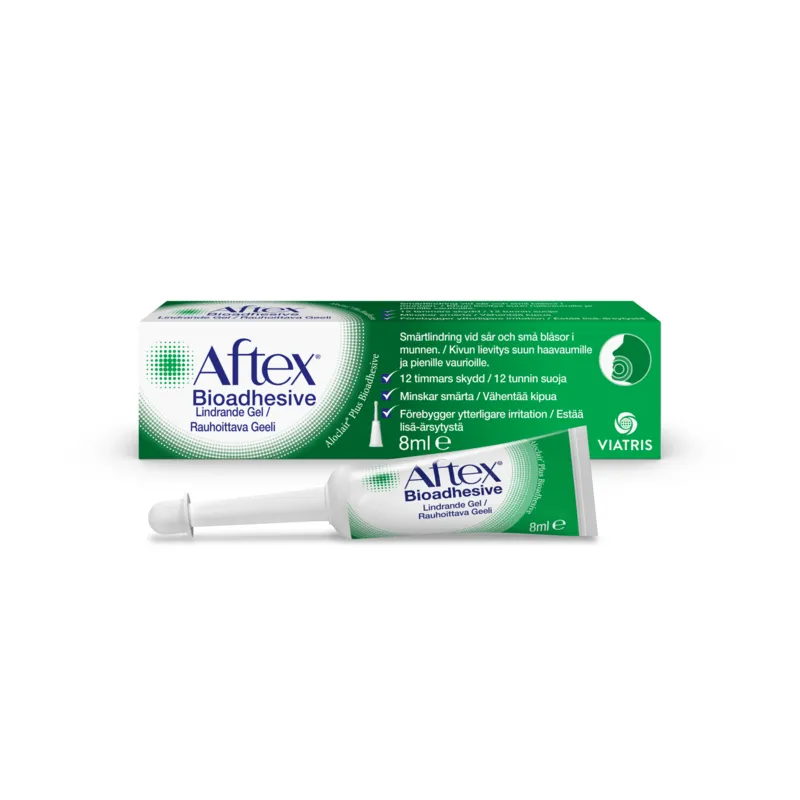 Aftex bioadhesive lindrande gel 8 ml