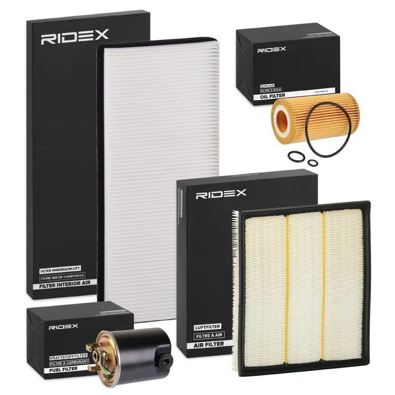 Filtersats RIDEX 4055F26222