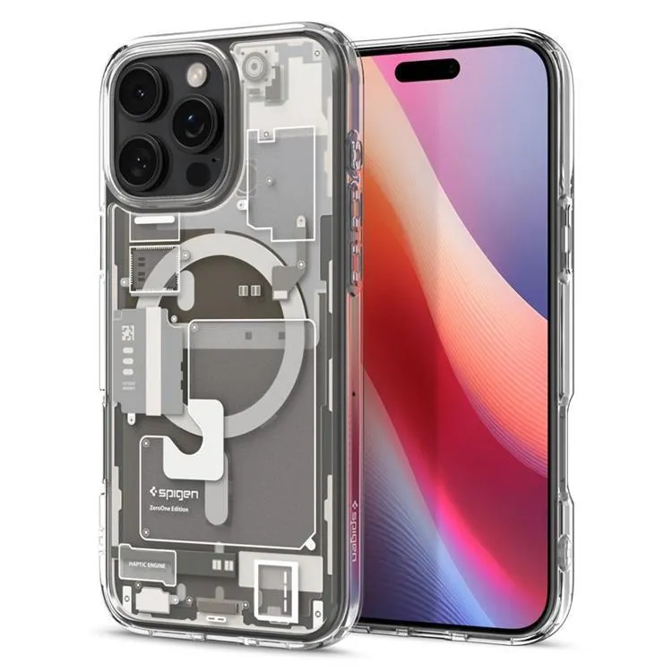 Spigen Ultra Hybrid MagSafe – zero one natural titanium – iPhone 16 Pro Max