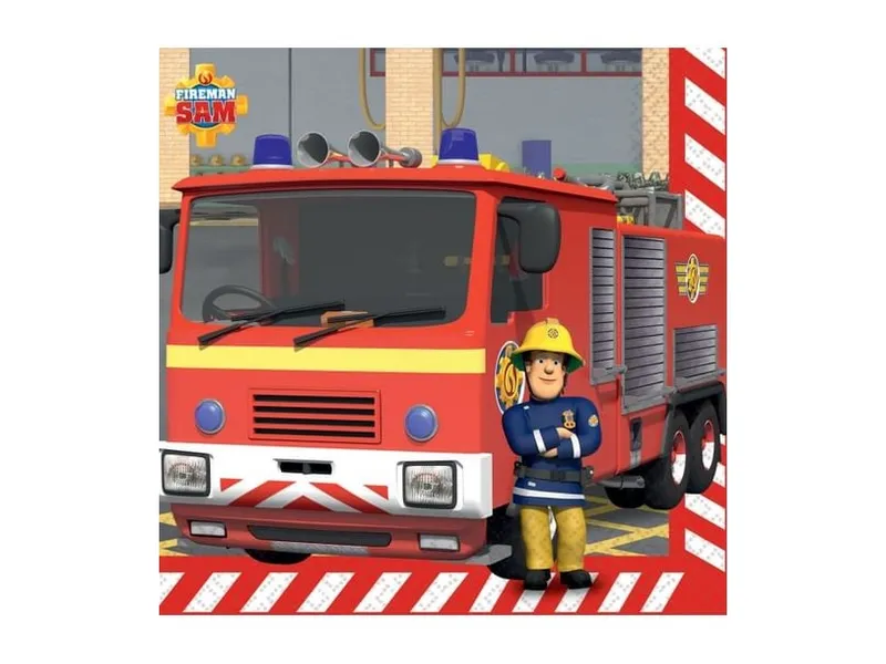 Servetter Brandman Sam - 16-pack