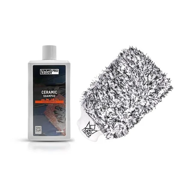 Bilschampo VALETPRO Ceramic Shampoo - Keramiskt, 500 ml + Wash Mitt