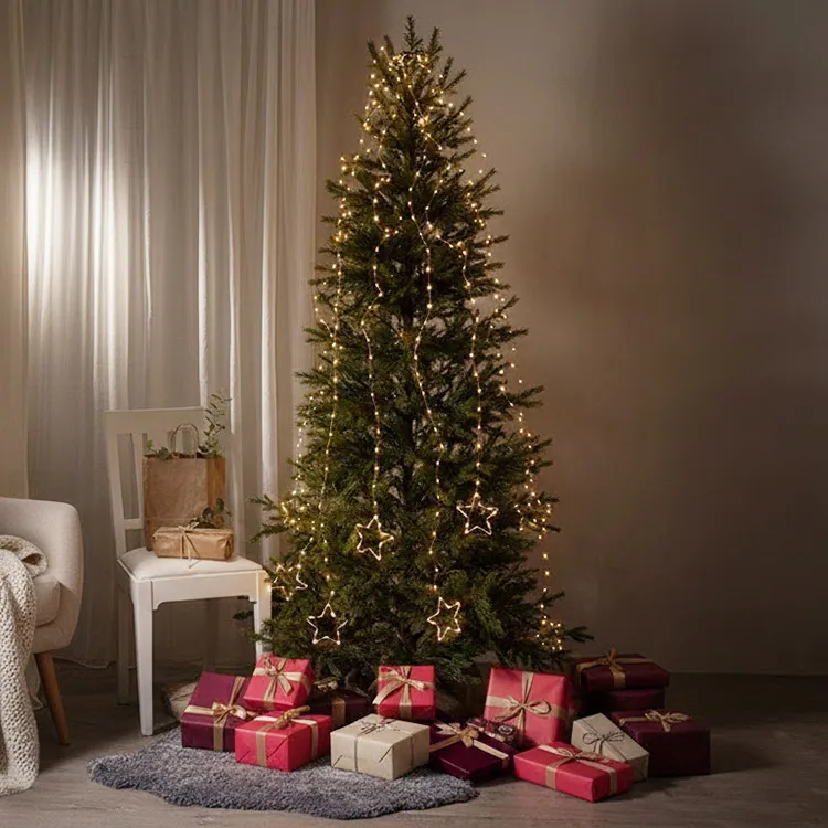 Julgransslinga med stjärnor