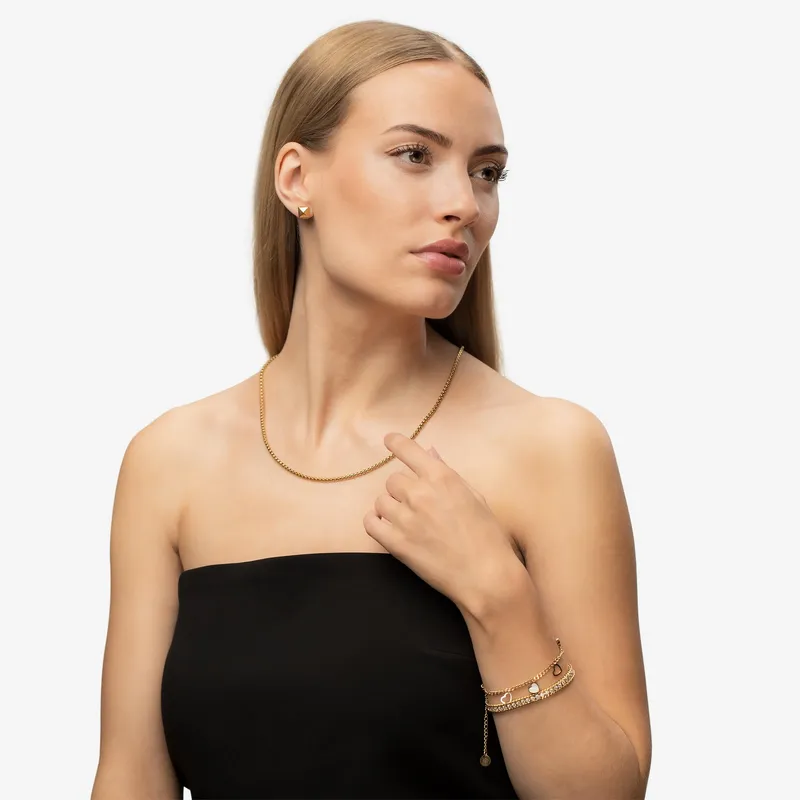 Edge Stud Örhängen (#9323)