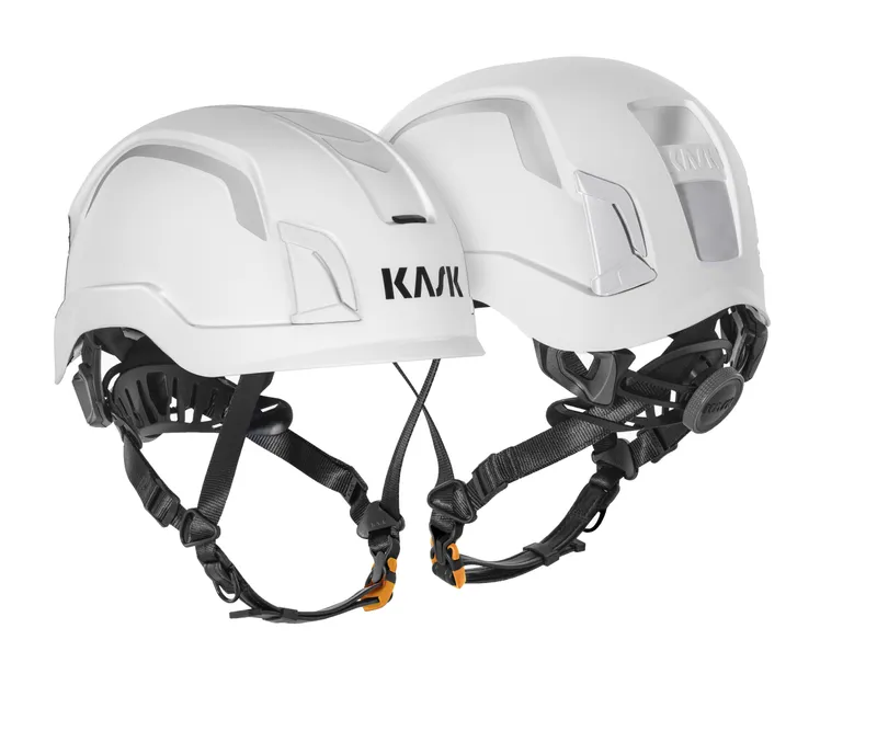 KASK Zenith X HI VIZ Skyddshjälm oventilerad Hi-Vis Vit