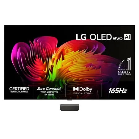 LG 83″ OLED evo Wallpaper W6 4K AI TV - 2026 - OLED83W69LA