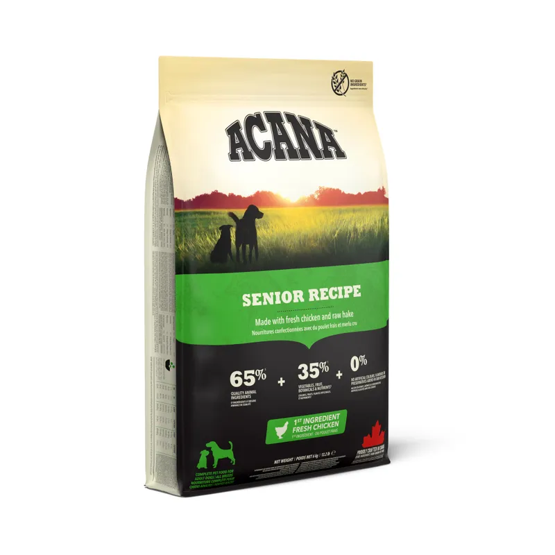 Senior Recipe Torrfoder för hund 6kg