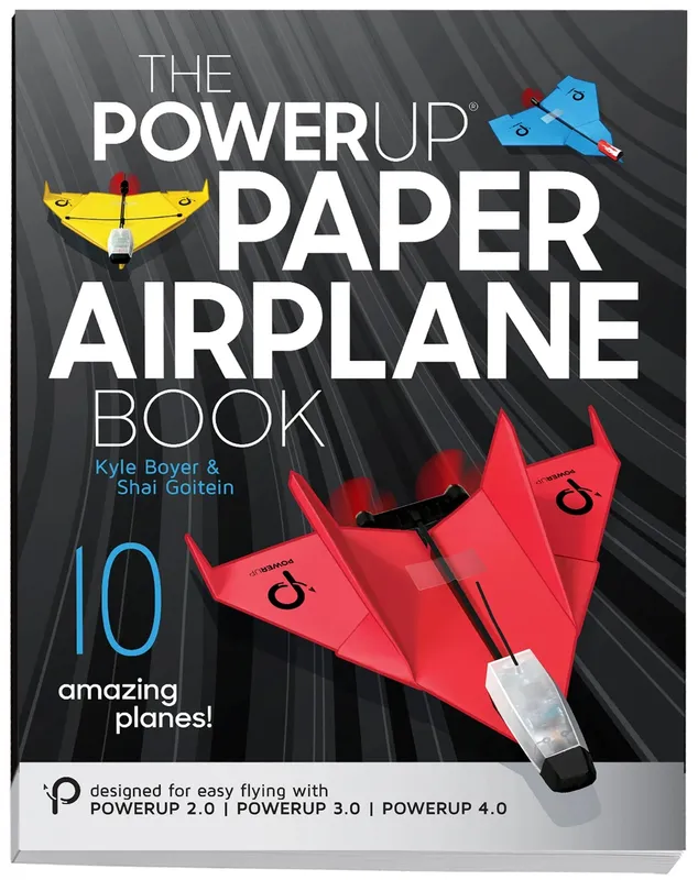 POWERUP Pappersflygplan bok