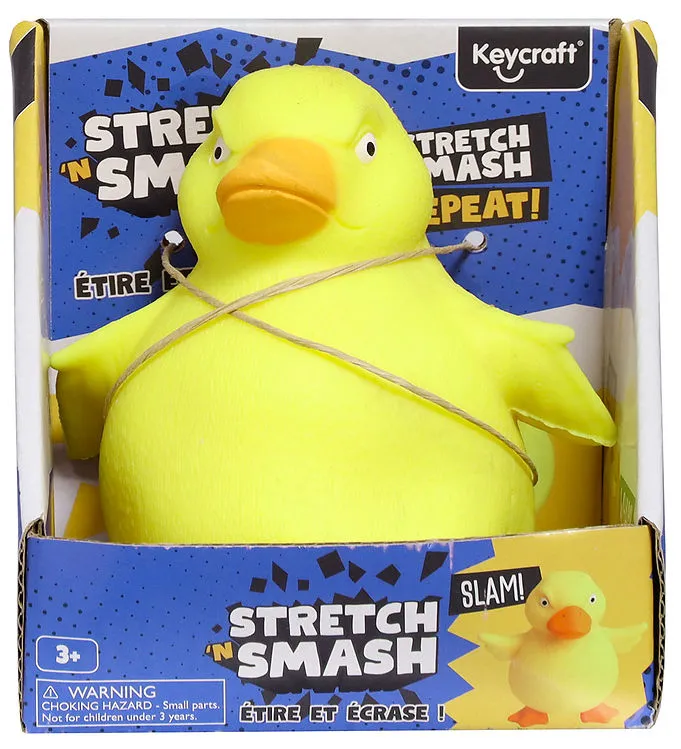 Keycraft Leksaker - 12 cm - Stretch N Smash - Grinig anka