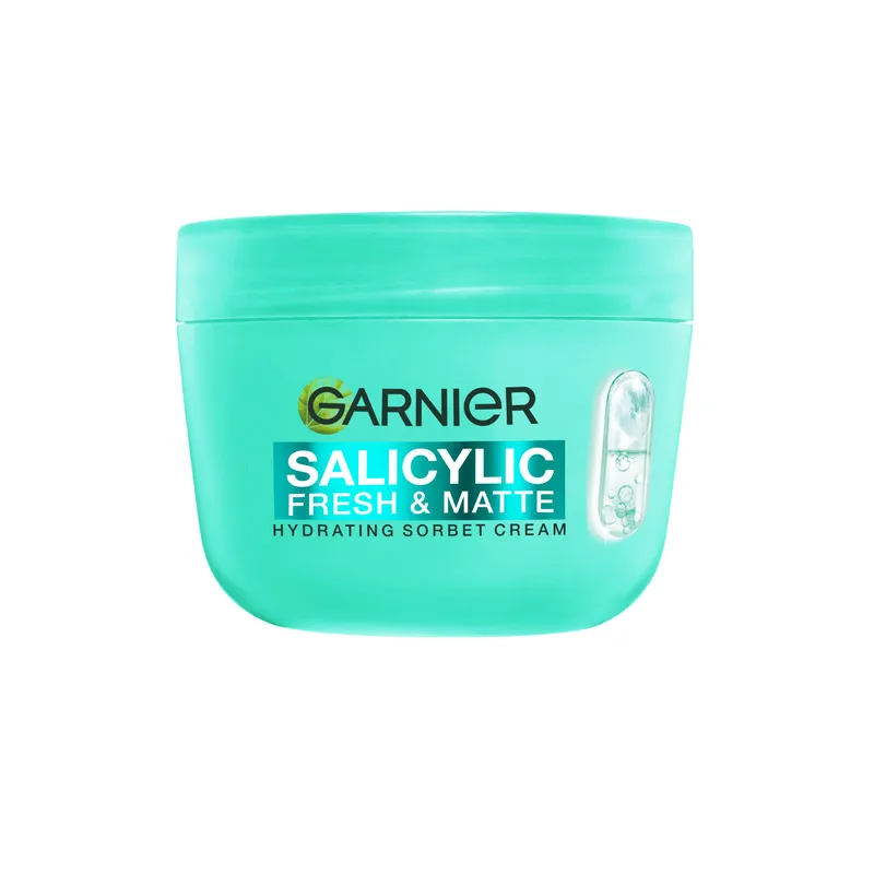 3 för 2 | Garnier Salicylic Fresh & Matte Hydrating Sorbet Cream 85 ml