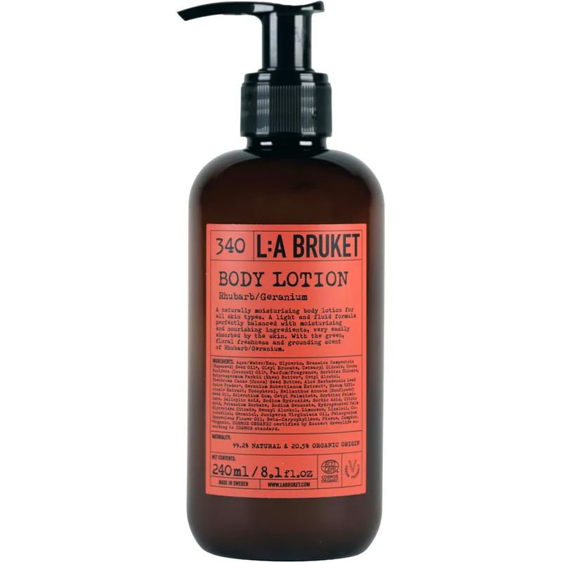 L:a Bruket Body Lotion Rhubarb/Geranium 240 ml