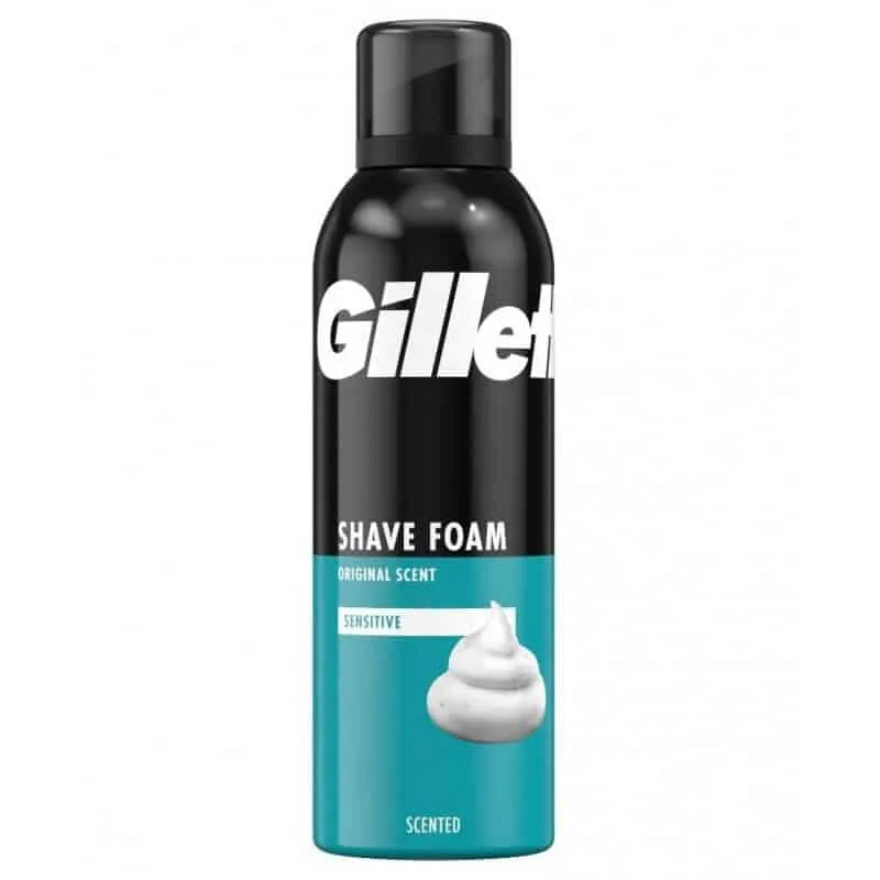 Gillette Sensitive Shave Foam 200ml