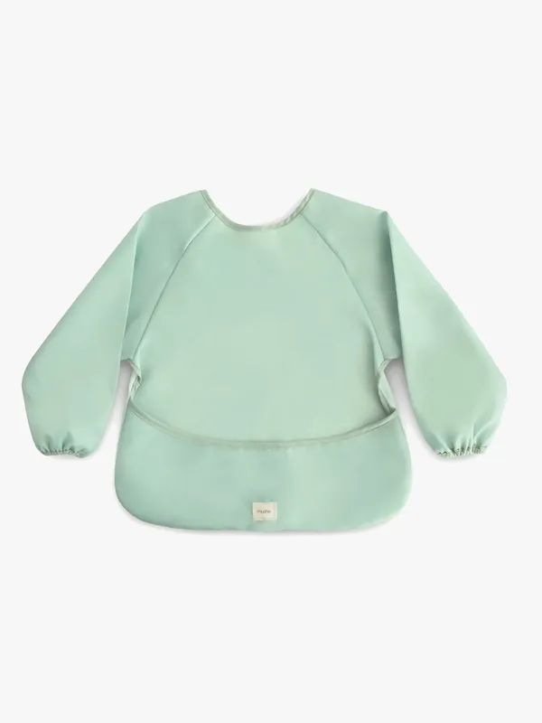 Mushie Långärmad Haklapp, Roman Green