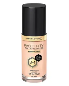 Max Factor Facefinity All Day Flawless 3in1 Liquid Foundation N55 Beige