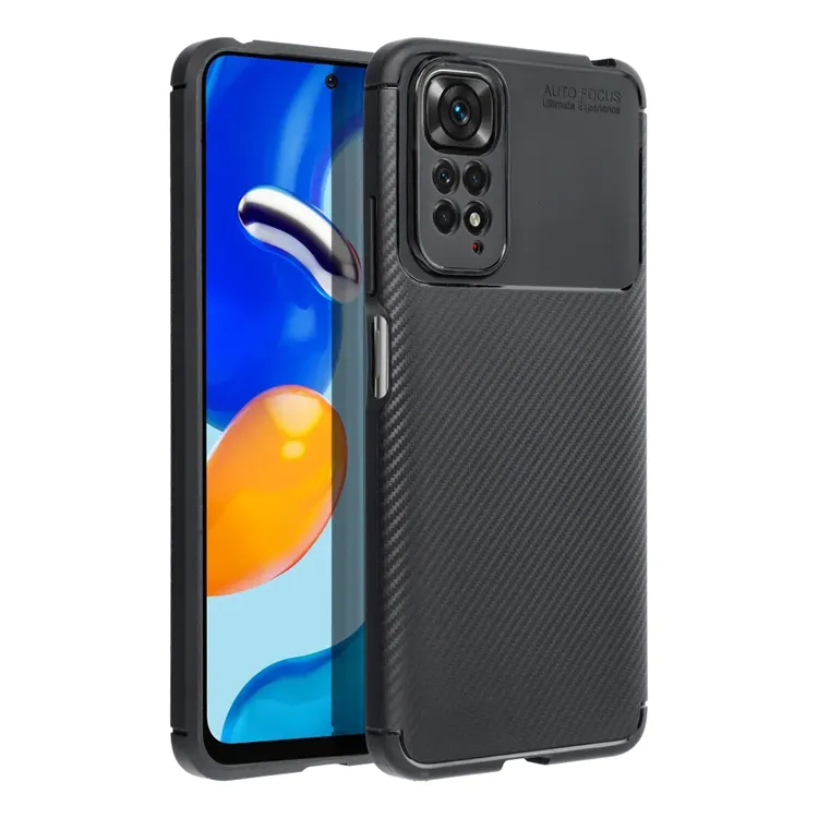 Mobilskal till Xiaomi Redmi Note 14 Pro 5G Carbon Premium – Svart