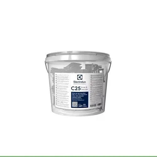Rengöringstablett Electrolux – C25 skölj/avkalkning – 50 st