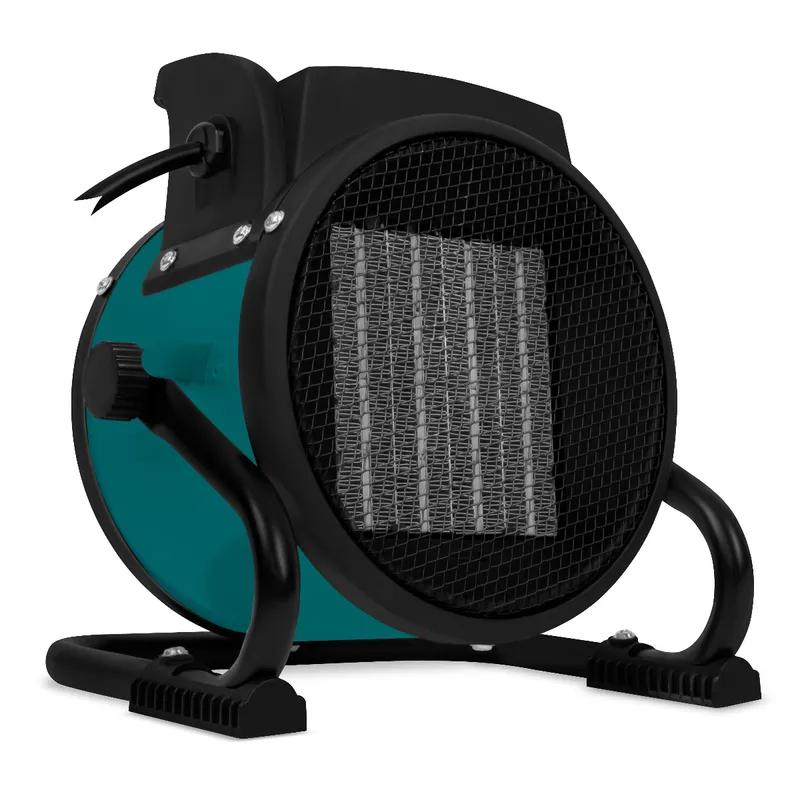 Elektrisk värmefläkt 1000W/2000W - Keramisk - Grön