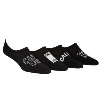 Calvin Klein Strumpor 4P Sebastian Liner Socks Gift Box Svart Strl 40/46 Herr