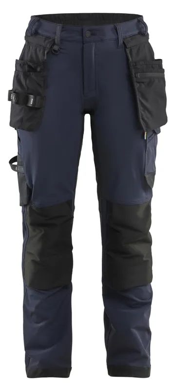 Blåkläder 712116458699C32 Arbetsbyxa marinblå/svart Marinblå/svart