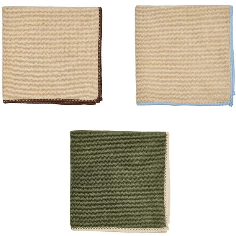 Oyoy living design Mundus disktrasa 3-pack, camel/olive