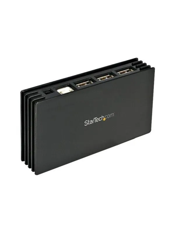 StarTech.com Startech 7 Port USB 2.0 Hub - Portable and Compact - Bus Powered USB 2.0 Extender - USB Multiport Expander (ST7202USB) USB Hub - 7 porte - Svart