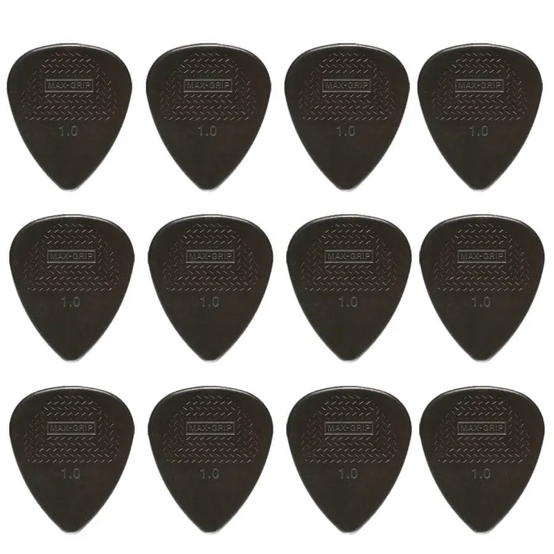 Dunlop Nylon Max Grip Standard 1,0 mm plektrum (12 st.)