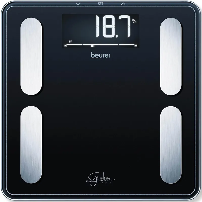 Beurer BF400 Signature kroppsanalysevåg 200 kg, svart