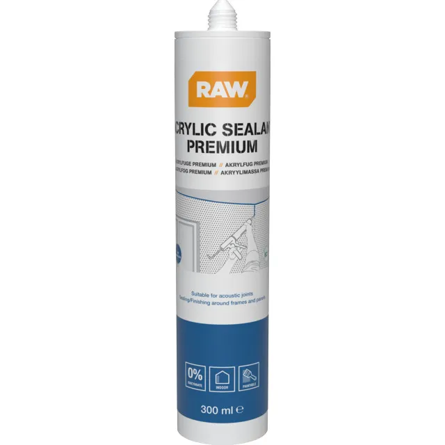 AKRYLFOG PREMIUM VIT 300ML RAW V-BAS NCS S 0500 15% FLEX | Beijerbygg Byggmaterial