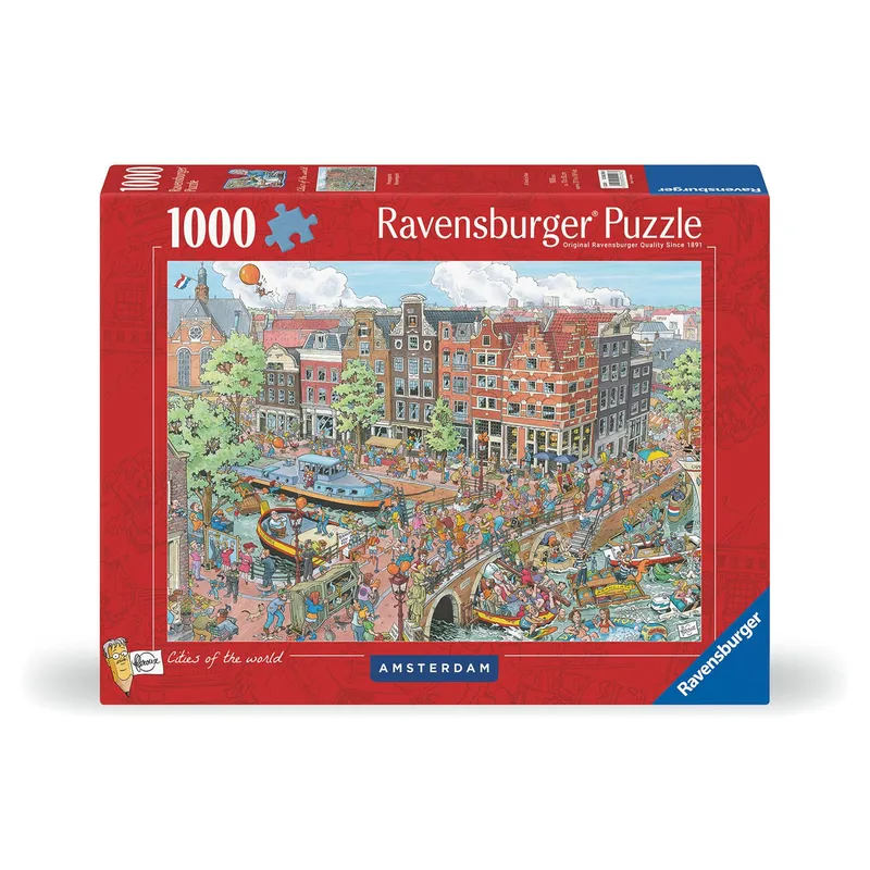Ravensburger Pussel – Amsterdam 1000 bitar