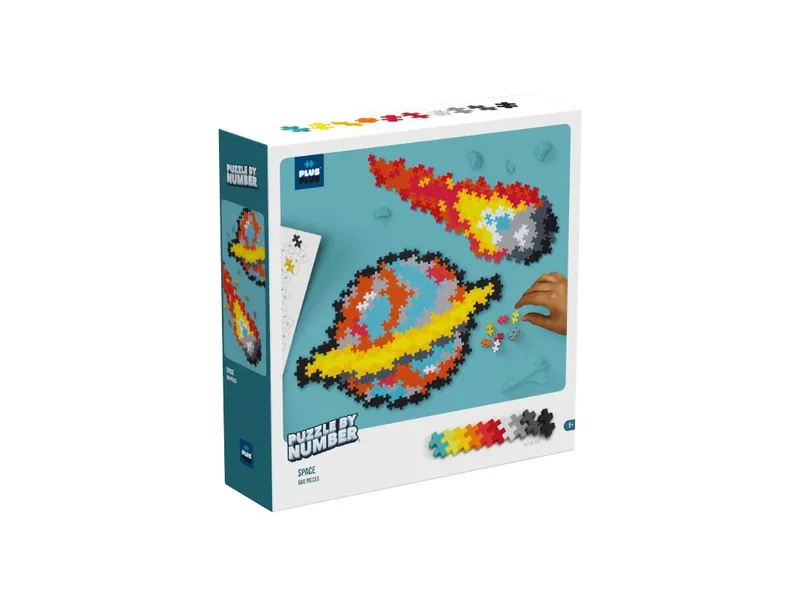 Plus-Plus Pussel Stad Antal – 500 st. – Space