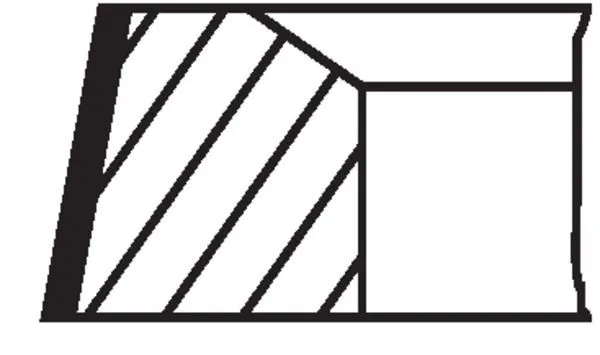 Kolvringsats MAHLE 030 60 N0
