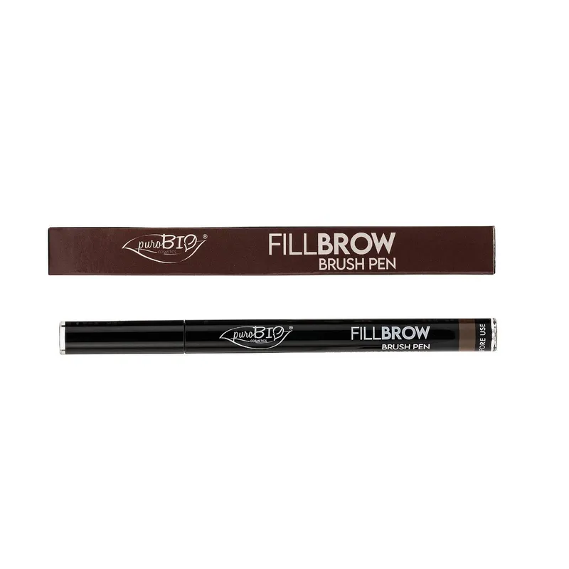 puroBIO Eyebrow Fillbrow Brush Pen Dark Brown 03 0,7 ml