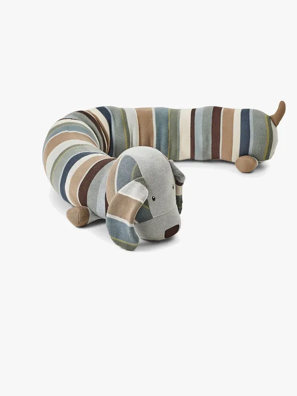Smallstuff Gosedjur – 130×10 cm – Sänghund – Blå m. Ränder
