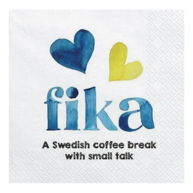 Servetter Fika - 20-pack