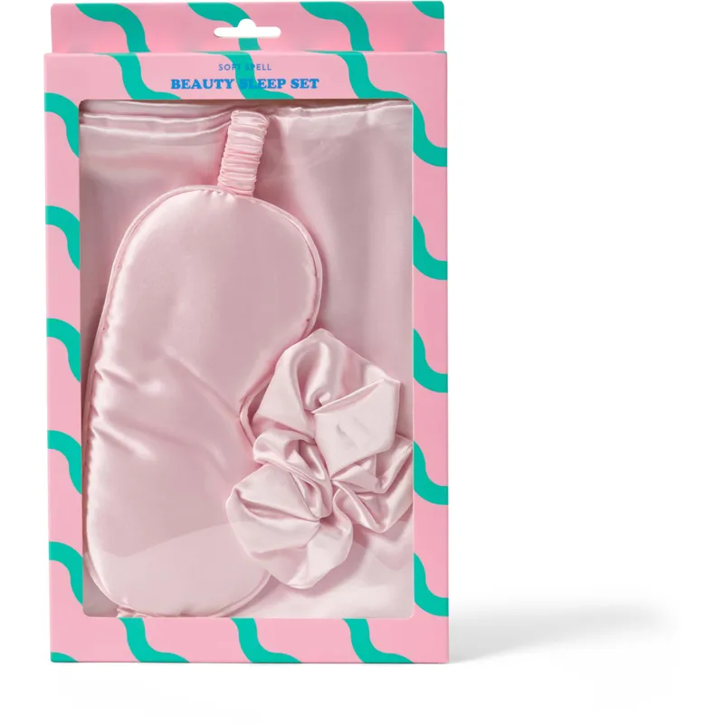 Soft Spell Beauty Sleep Set - Satin Pillow & Accessories