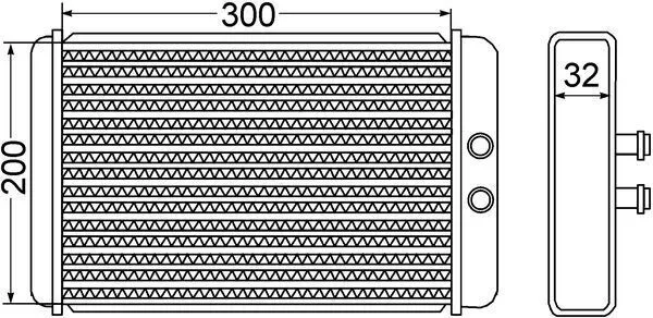 Värmepaket MAHLE AH 61 000S
