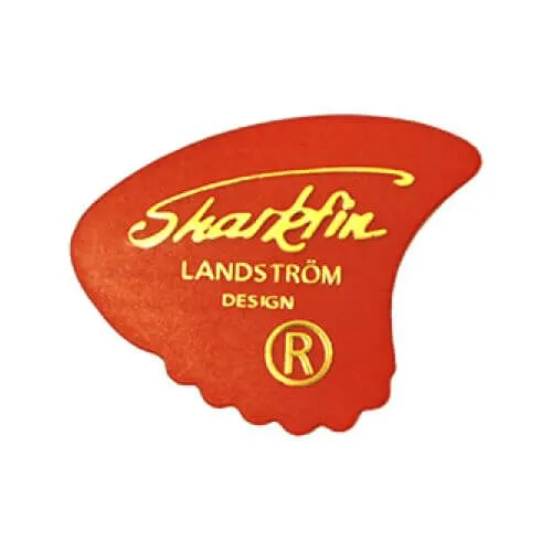 Sharkfin GP 101 Goldprint, Soft, Red plektrum (12 st.)