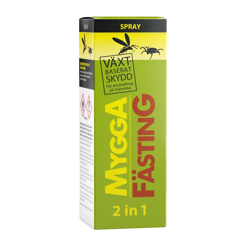 Mygga 2 in 1 Fästingspray 60 ml