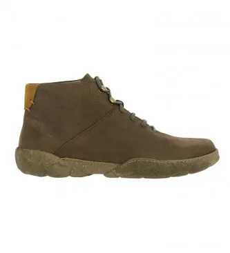 El Naturalista för män. 250831120005_012 Turtle Ankle Boots i läder N5083 Brun (45), Hud, Nyckelband, Casual