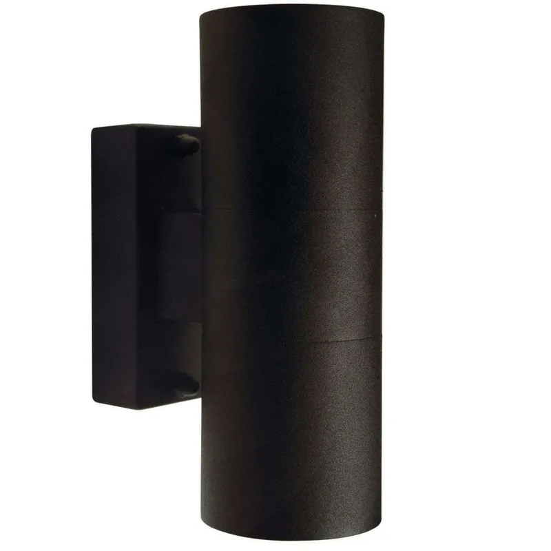 Tin Double Vägglampa Black – Nordlux – Metall
